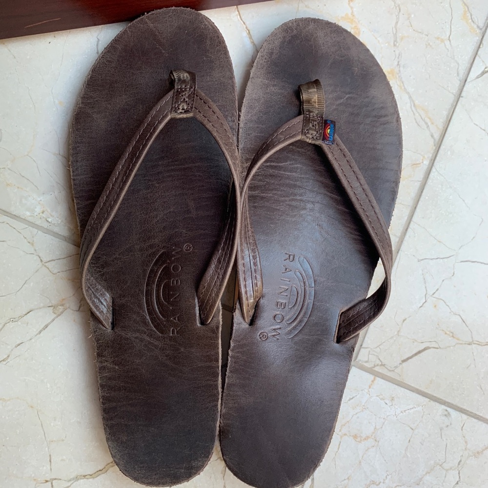 Women’s size 10 Rainbow flip flops